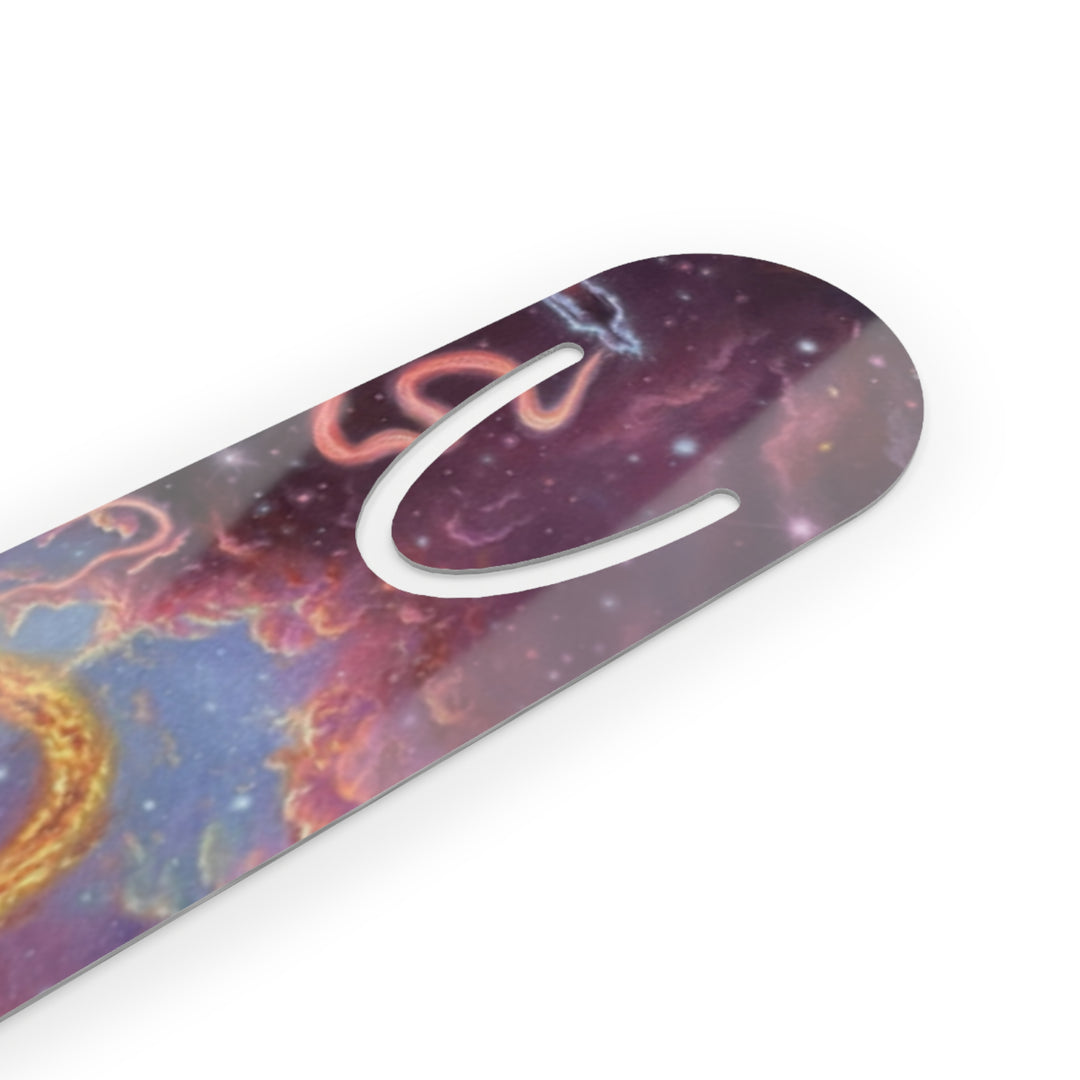 Infinity Galaxy Bookmark — Cosmic Space Reading Marker