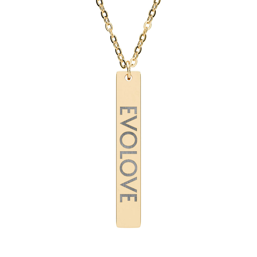Vertical Bar Necklace