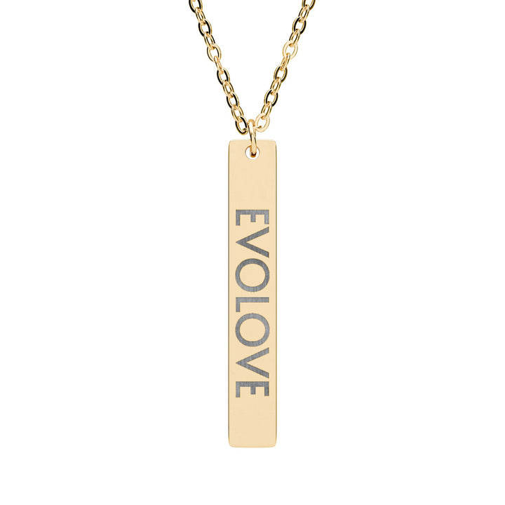 Vertical Bar Necklace