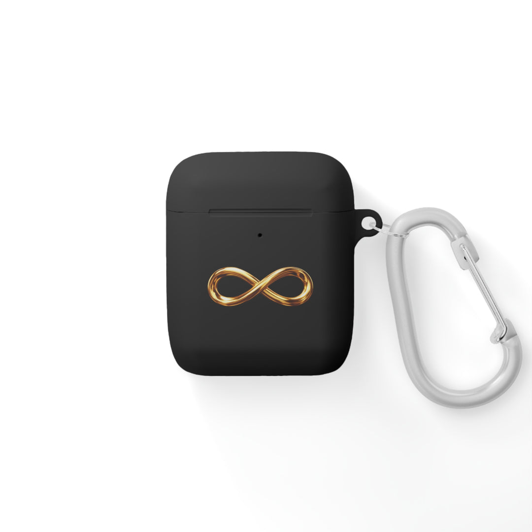 Infinity Gold AirPods Case — Minimal Metallic Infinity Symbol AirPods Pro & AirPods Cover