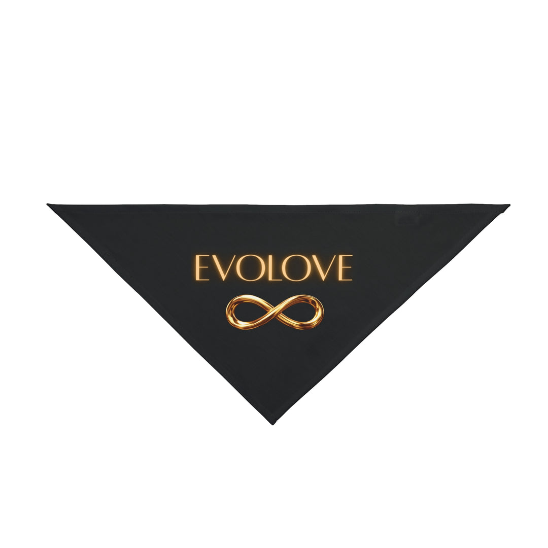 Evolove Gold Infinity Pet Bandana