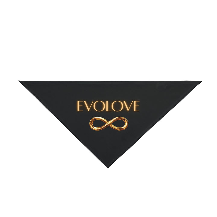 Evolove Gold Infinity Pet Bandana