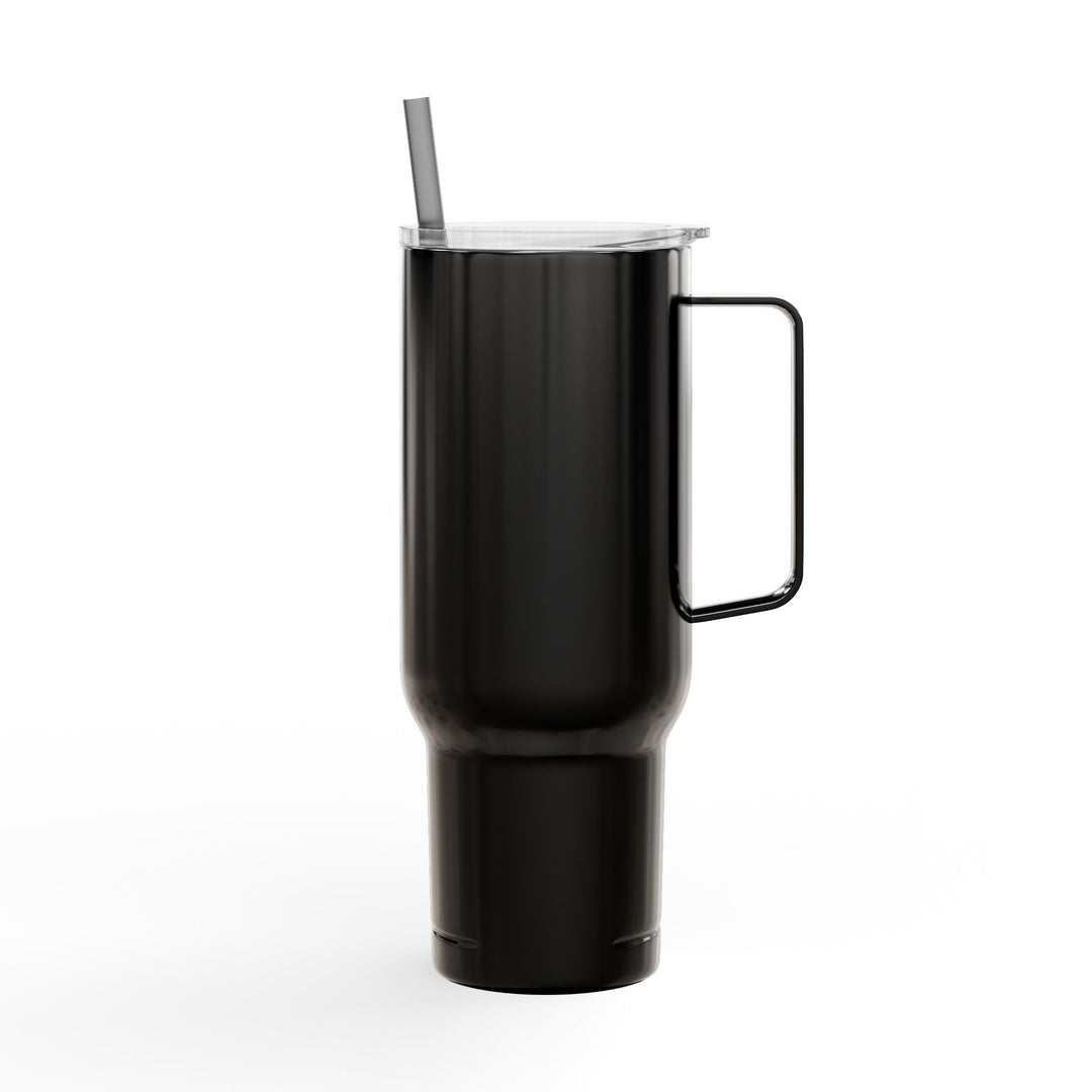 Evolove Infinity 40oz Engraved Insulated Tumbler with Lid & Handle