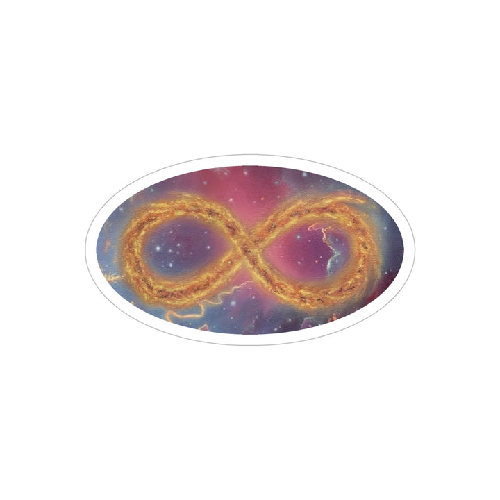 Infinity Flame Die-Cut Outdoor Sticker