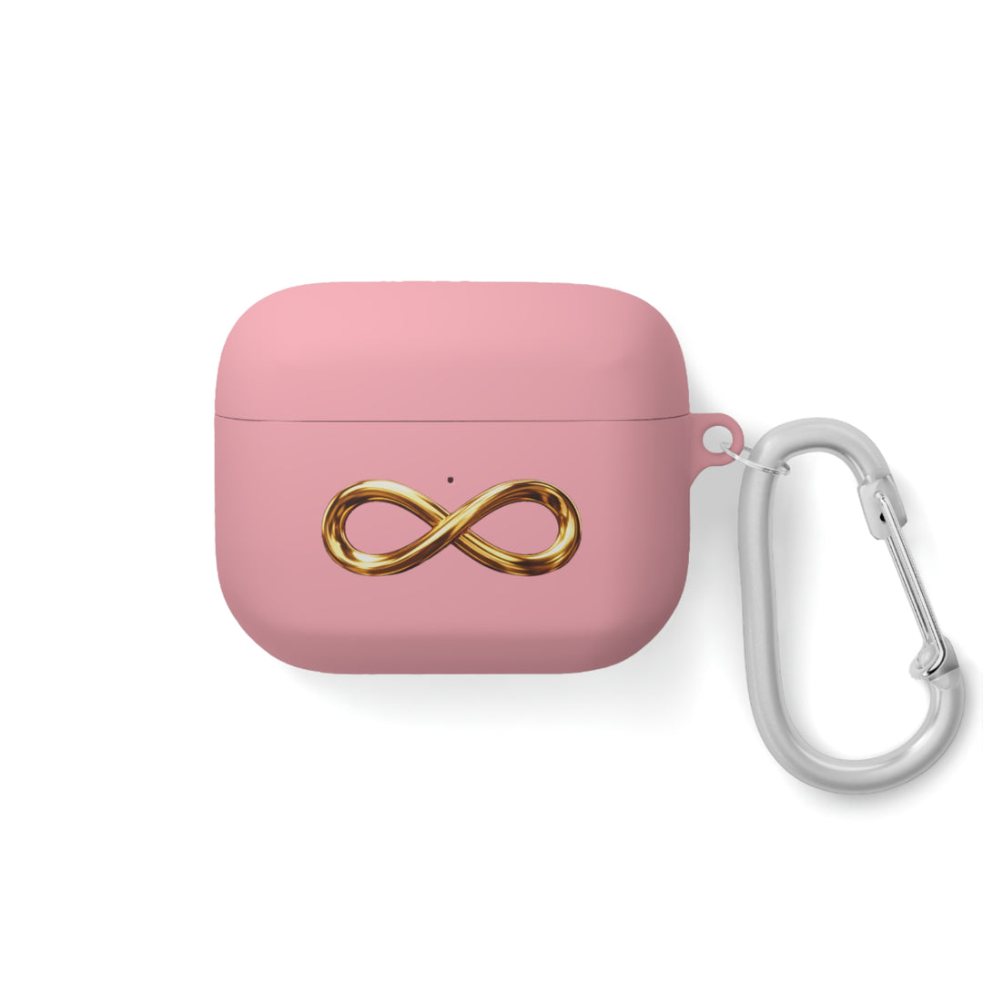 Infinity Gold AirPods Case — Minimal Metallic Infinity Symbol AirPods Pro &amp; AirPods Cover