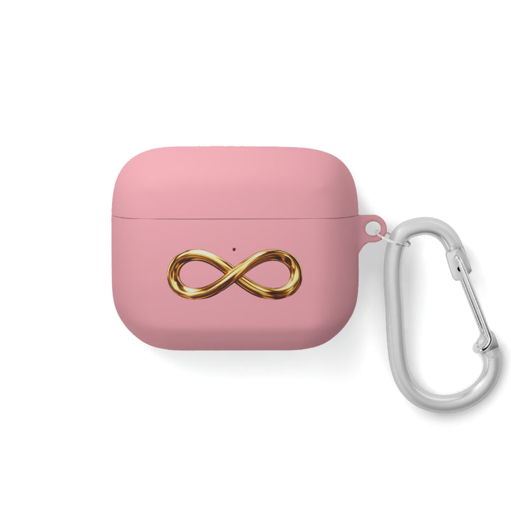 Infinity Gold AirPods Case — Minimal Metallic Infinity Symbol AirPods Pro &amp; AirPods Cover