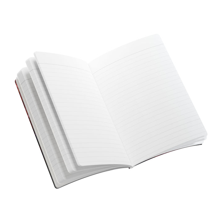 Infinity Nebula Journal — Cosmic Softcover Notebook with Illustrated Inside Prints