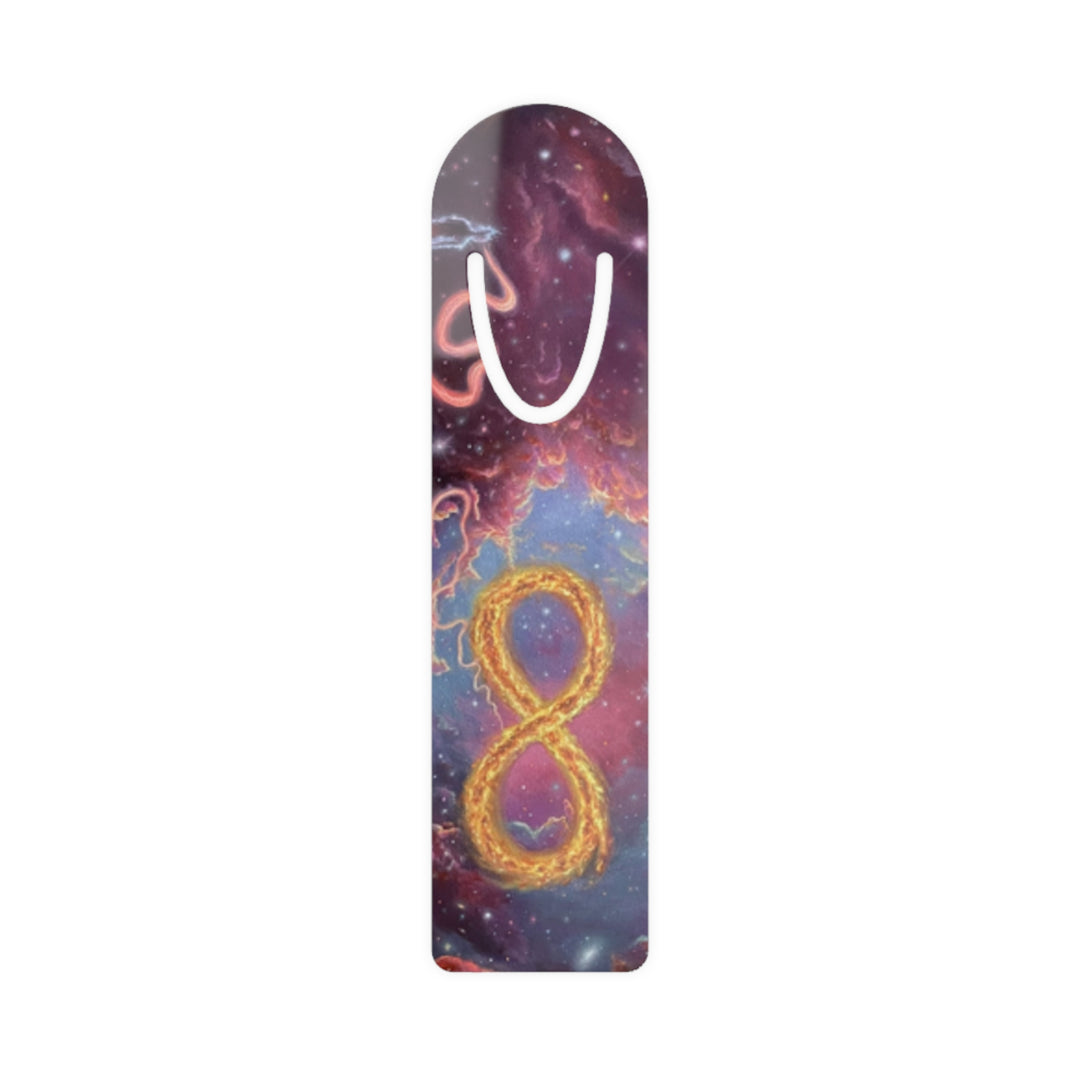 Infinity Galaxy Bookmark — Cosmic Space Reading Marker
