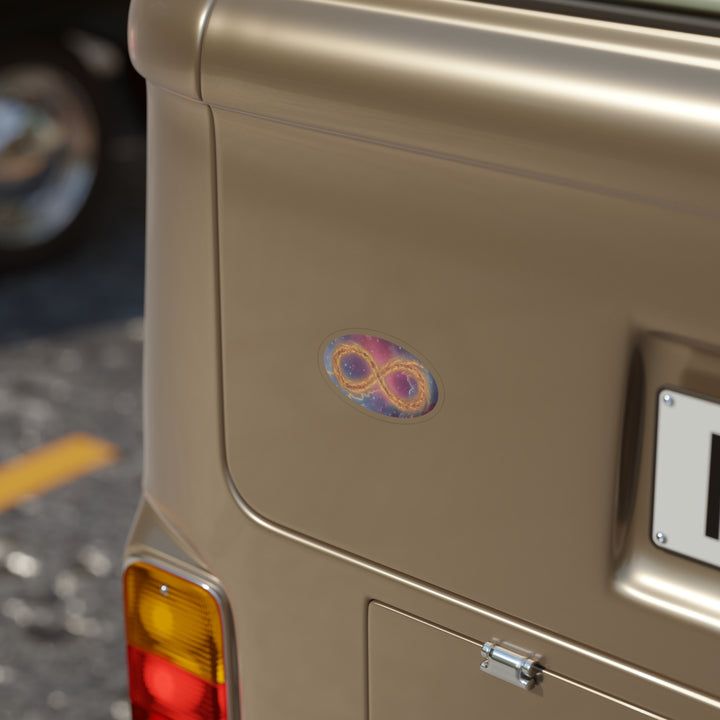Infinity Flame Die-Cut Outdoor Sticker