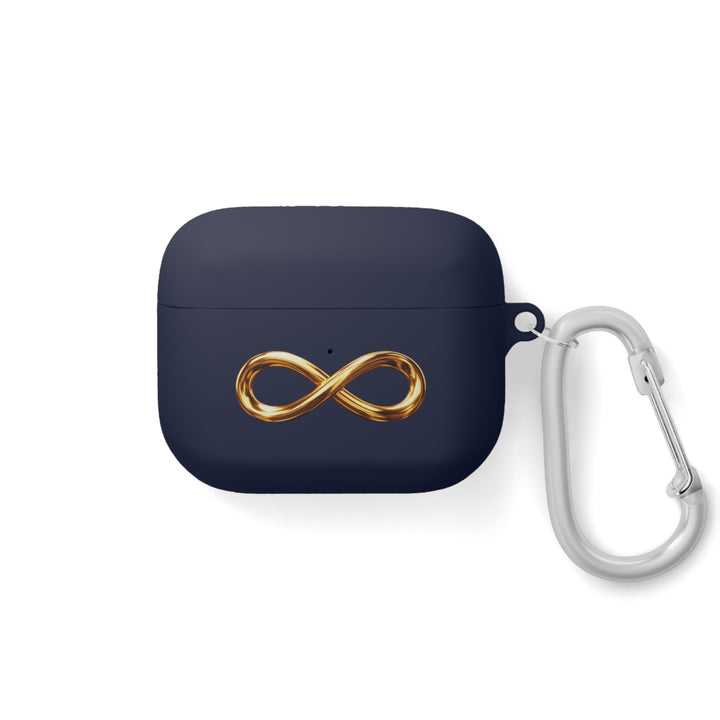 Infinity Gold AirPods Case — Minimal Metallic Infinity Symbol AirPods Pro &amp; AirPods Cover