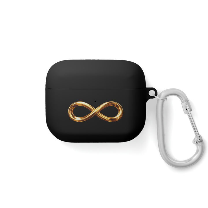 Infinity Gold AirPods Case — Minimal Metallic Infinity Symbol AirPods Pro & AirPods Cover