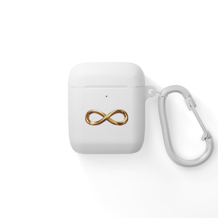 Infinity Gold AirPods Case — Minimal Metallic Infinity Symbol AirPods Pro & AirPods Cover