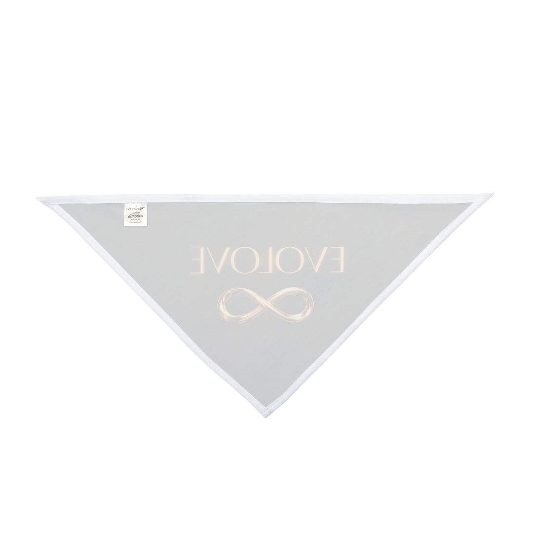 Evolove Gold Infinity Pet Bandana