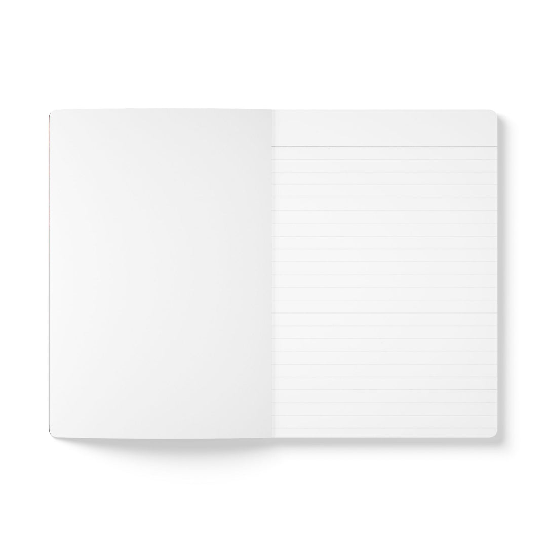 Infinity Nebula Journal — Cosmic Softcover Notebook with Illustrated Inside Prints