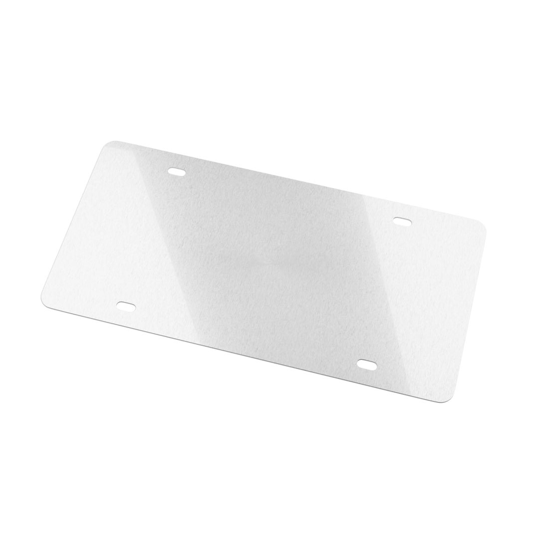 Cosmic Infinity License Plate — Spiritual Nebula Car Plate