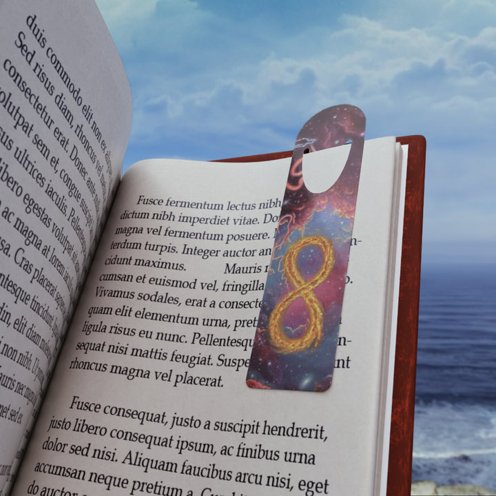 Infinity Galaxy Bookmark — Cosmic Space Reading Marker