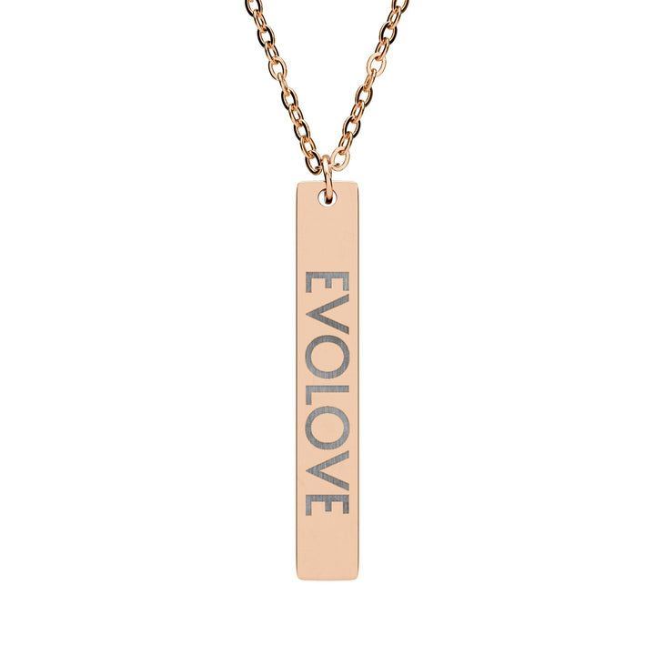 Vertical Bar Necklace