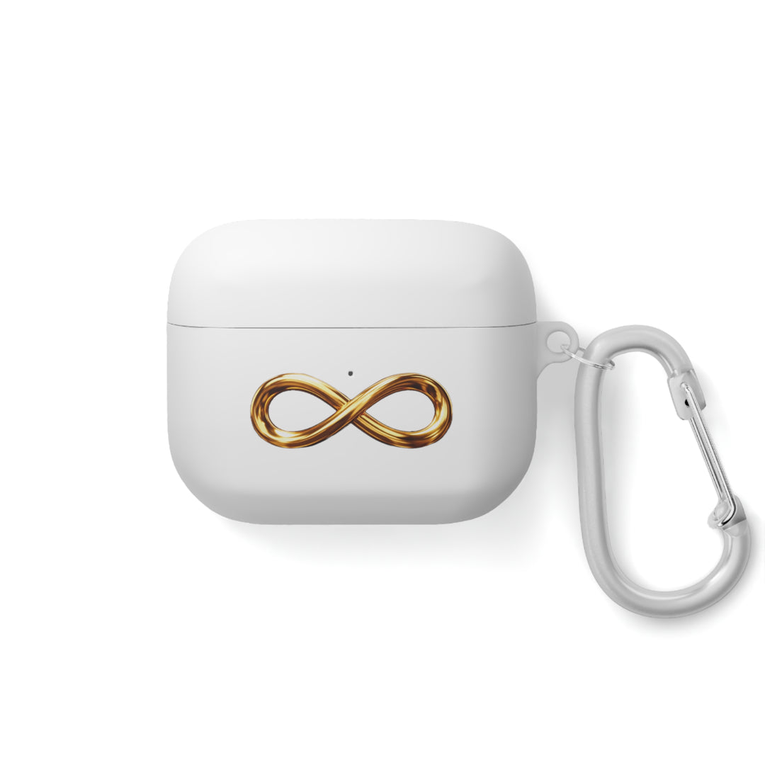 Infinity Gold AirPods Case — Minimal Metallic Infinity Symbol AirPods Pro & AirPods Cover