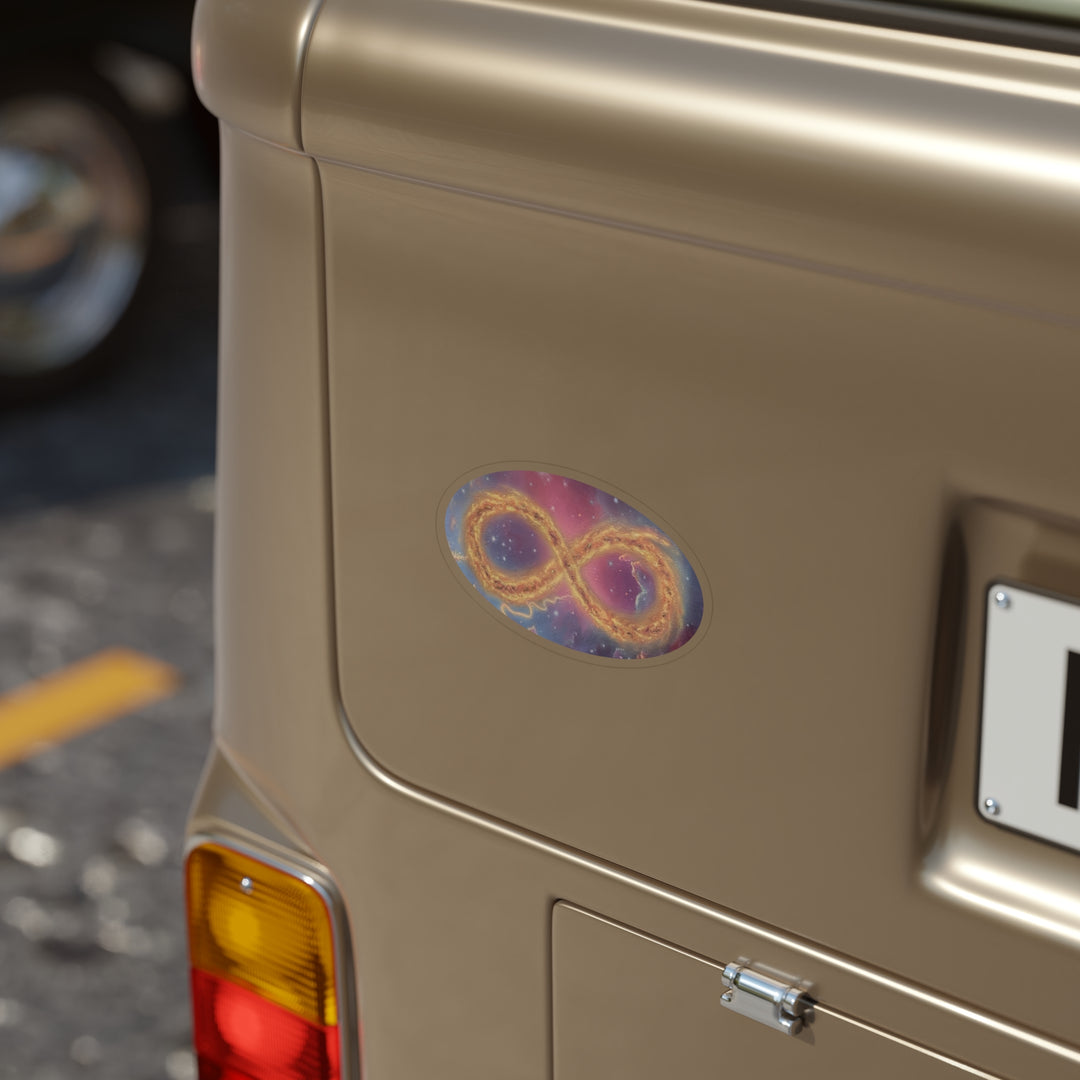 Infinity Flame Die-Cut Outdoor Sticker
